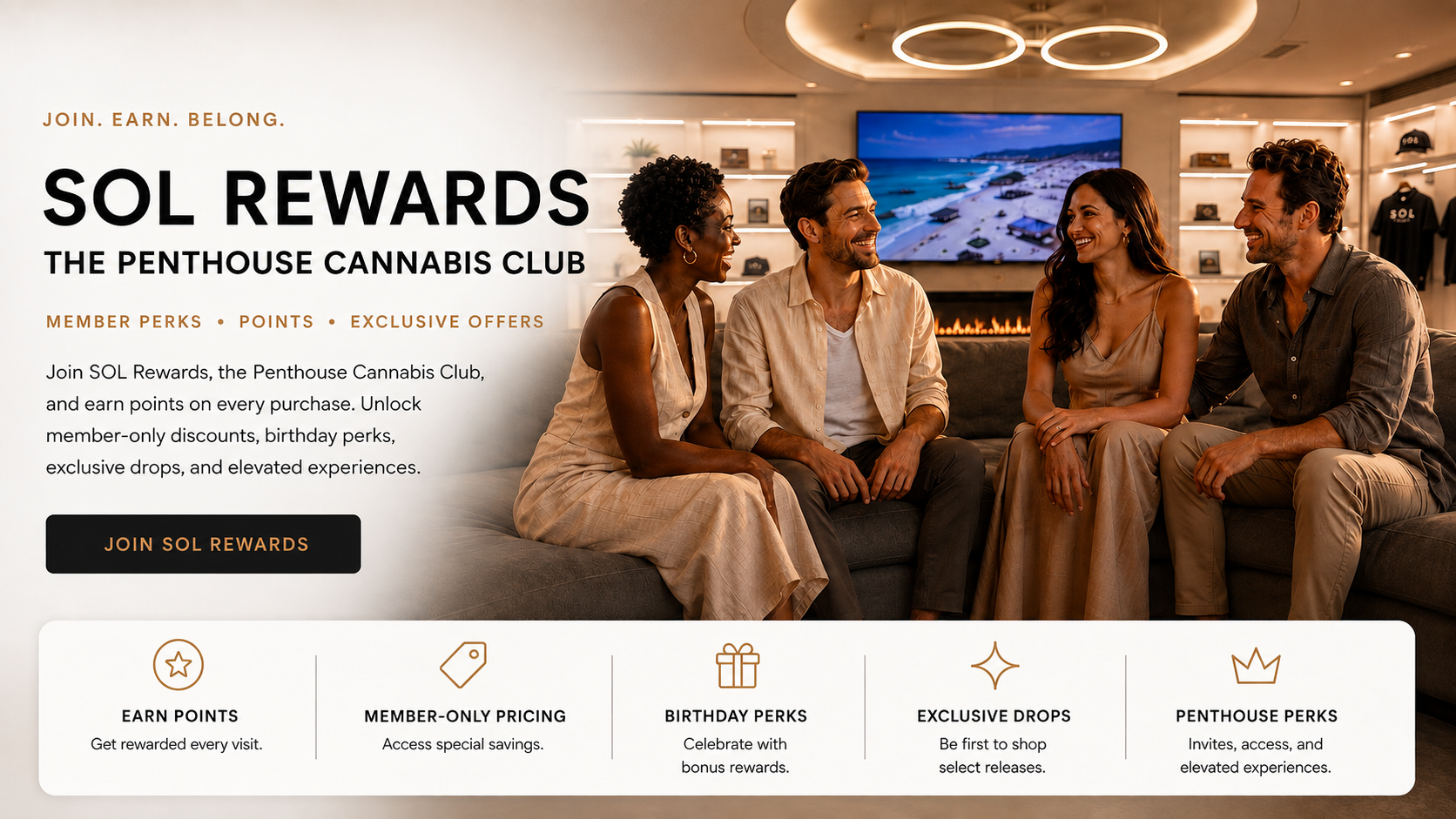 SOL Rewards — Earn Points. Unlock Perks. Redeem Like Cash.